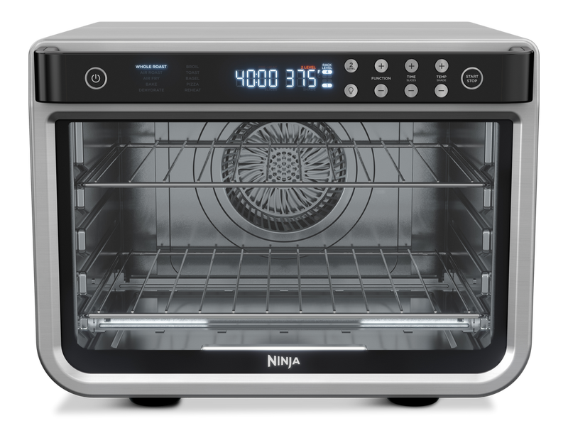 Ninja Foodi XL Pro Digital Convection Air Fryer Toaster Oven, with 10 Functions, Stainless Steel E0