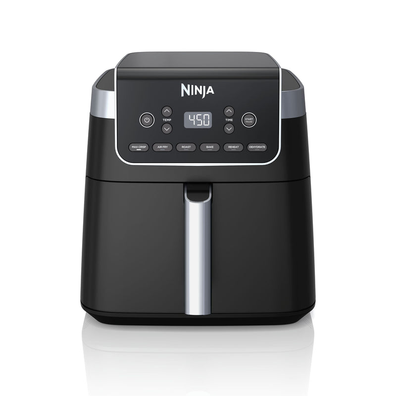 Ninja Pro XL 6-in-1 Air Fryer with Non-Stick Basket & Recipe Book, 6.5-qt I0