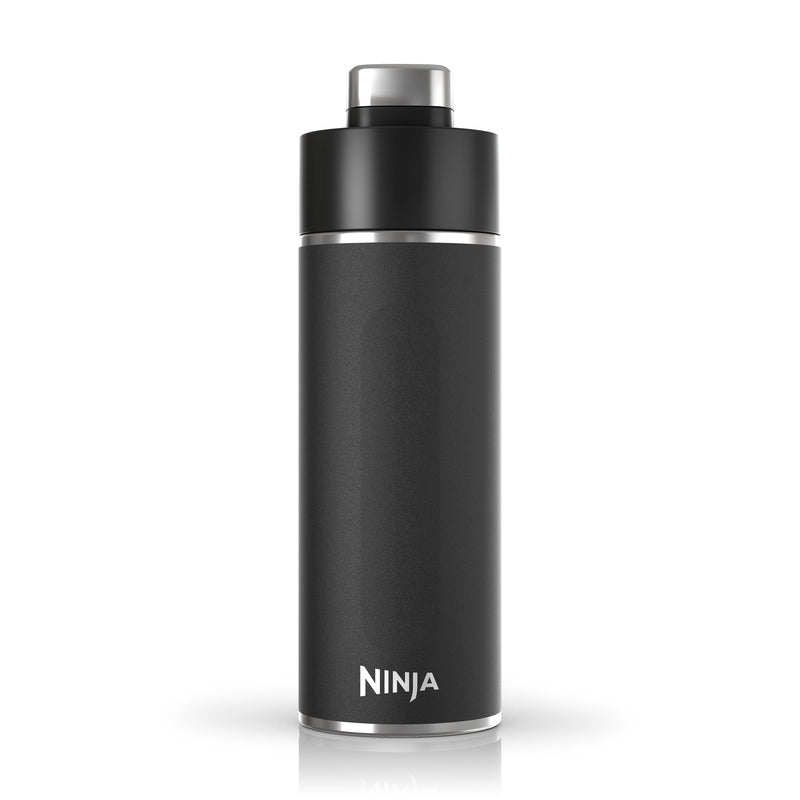Ninja Thirsti Insulated Stainless Steel BPA-Free Travel Water Bottle with Chug Lid, for Sparkling & Still Water, Assorted Colours, 24-oz B9