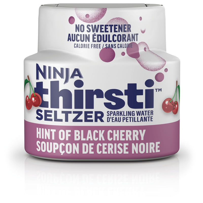 Ninja Thirsti SELTZER Black Cherry Flavoured Water Drops T0