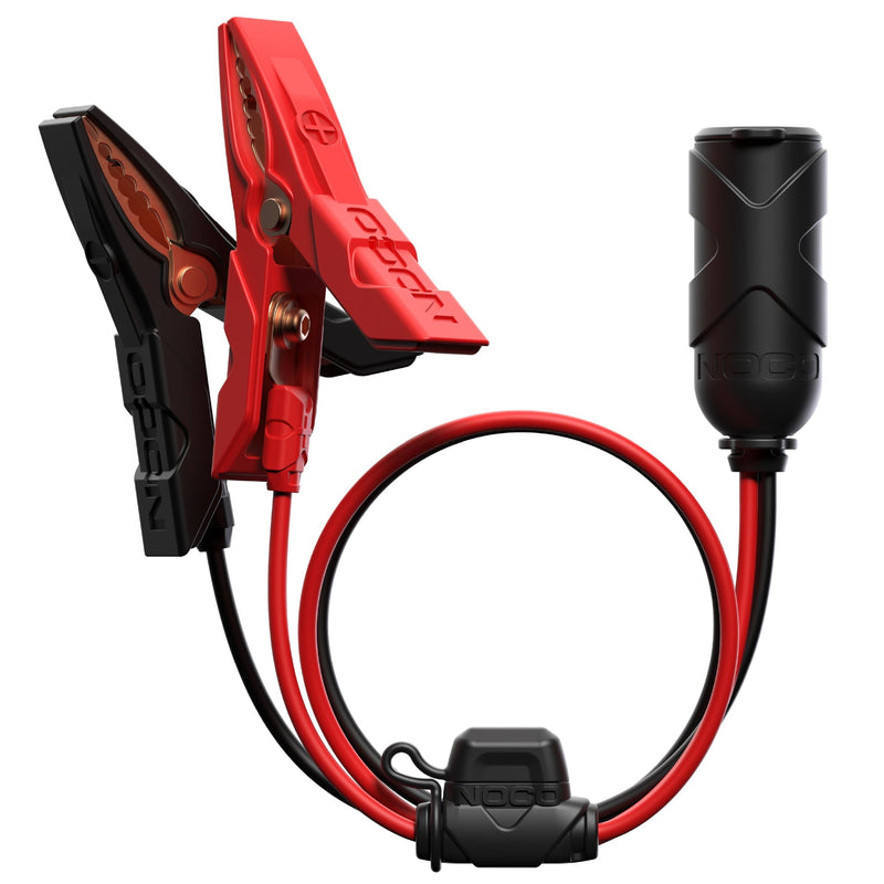NOCO GC017 12V Socket/Plug to Battery Clamps/Eyelets Adapter H4