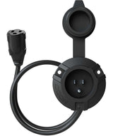NOCO GCP1 AC Port Plug/Power Socket with 16-in Extension Cable, Waterproof