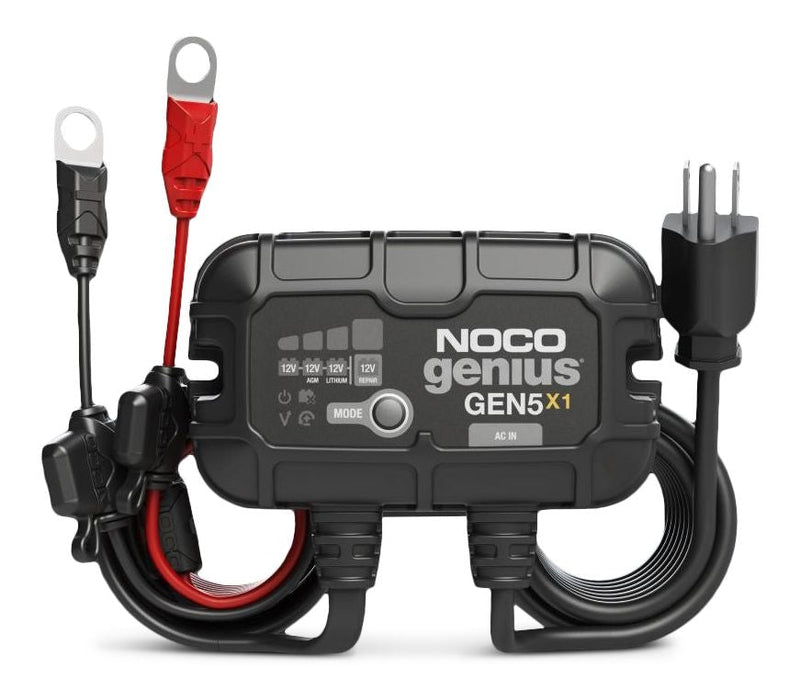 NOCO GEN5X1 Onboard Smart Battery Charger/Maintainer/Desulfator, 1-Bank, 5-Amp, 12V R9