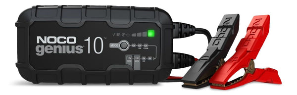 NOCO GENIUS10 Smart Battery Charger/Maintainer/Desulfator, 10-Amp, 6V/12V N9