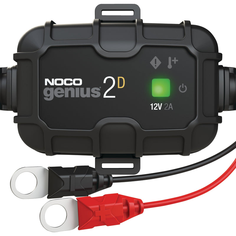 NOCO GENIUS2D Onboard Smart Battery Charger/Maintainer/Desulfator, 2-Amp, 12V Y4