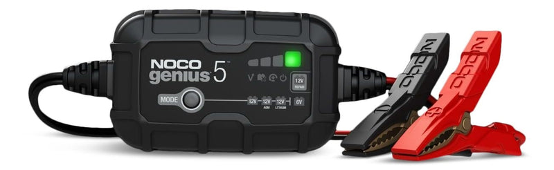NOCO GENIUS5 Smart Battery Charger/Maintainer/Desulfator, 5-Amp, 6V/12V R0