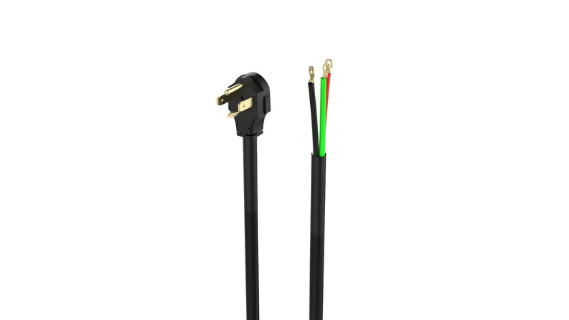 NOMA 4-ft 10-in 30-Amp 4-Wire Dryer Power Cord, Black L2