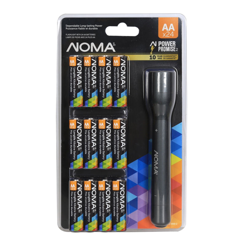 NOMA AA24 Battery & Flashlight Combo U2