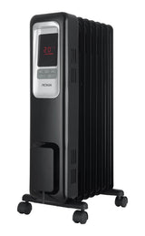 NOMA Digital LED Oil Filled Radiator with Adjustable Thermostat