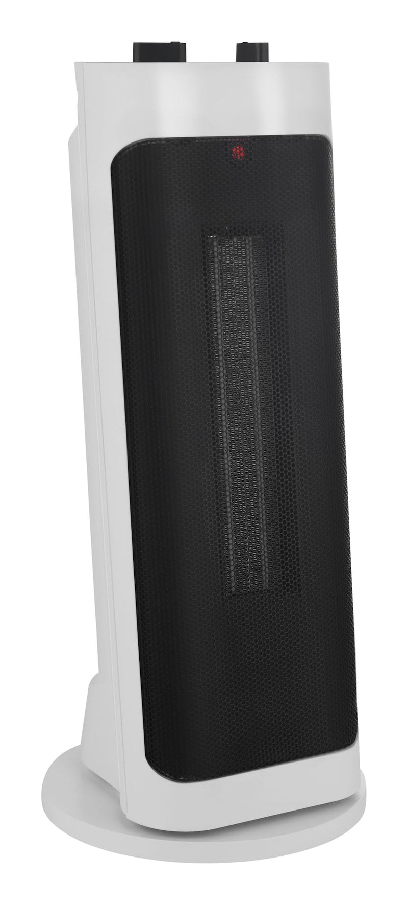 NOMA Oscillating Tower Ceramic Space Heater withThermostat, 1500W, White, 18-in K9