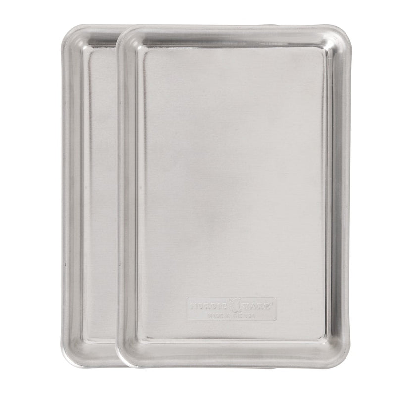 Nordicware Naturals Uncoated Aluminum Eighth Sheet, 2-pc D2