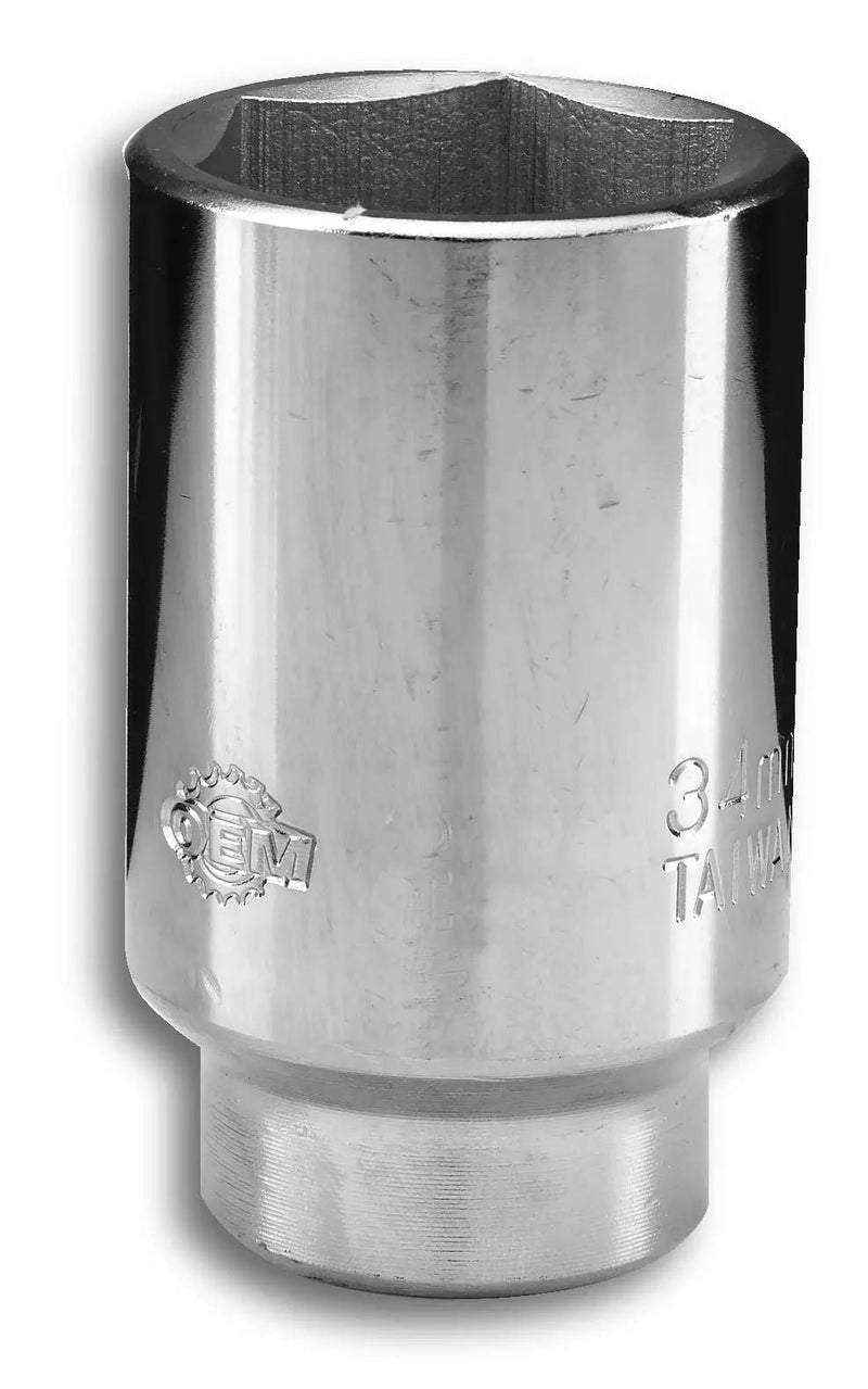 OEMTOOLS 1/2-in Drive Axle Nut Socket, 34-mm, 44205 L8