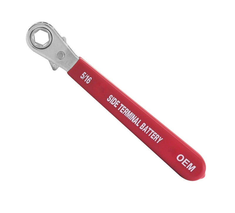 OEMTOOLS Side Terminal Multi-Directional Battery Wrench, 5 1/2-in, 44287 L5