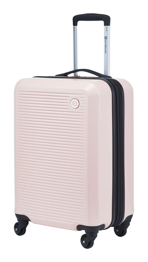 Outbound Hardside Carry-On Spinner Flex Travel Suitcase, Pink, 21-5/8-in H3