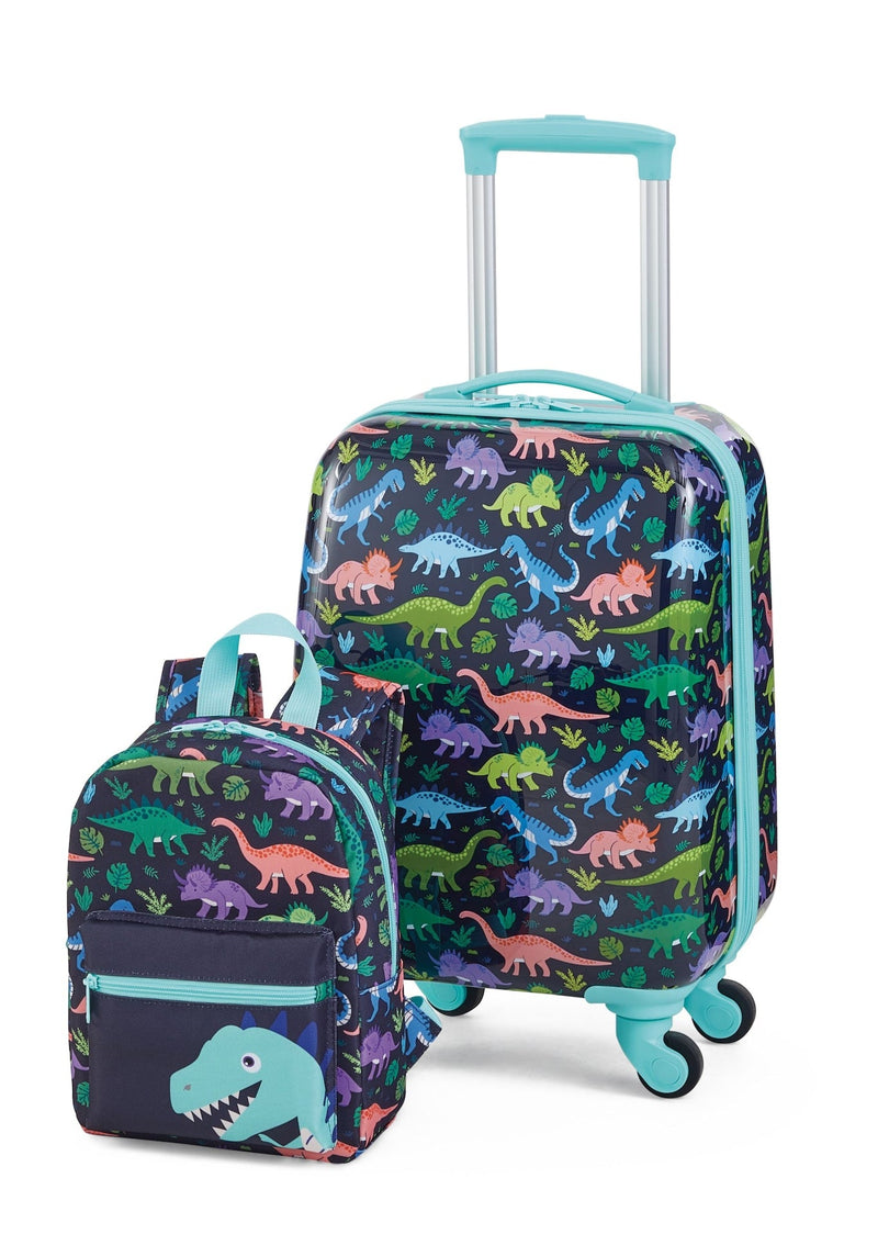 Outbound Kids Dino Hardside Luggage, 2-pc Z6
