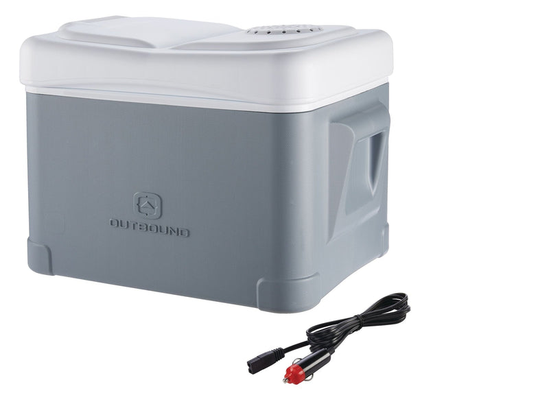 Outbound Powered Cooler, Grey/White, 35 L R1