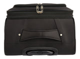 Outbound Softside Spinner Wheel Medium Travel Luggage Suitcase, Black, 24-in