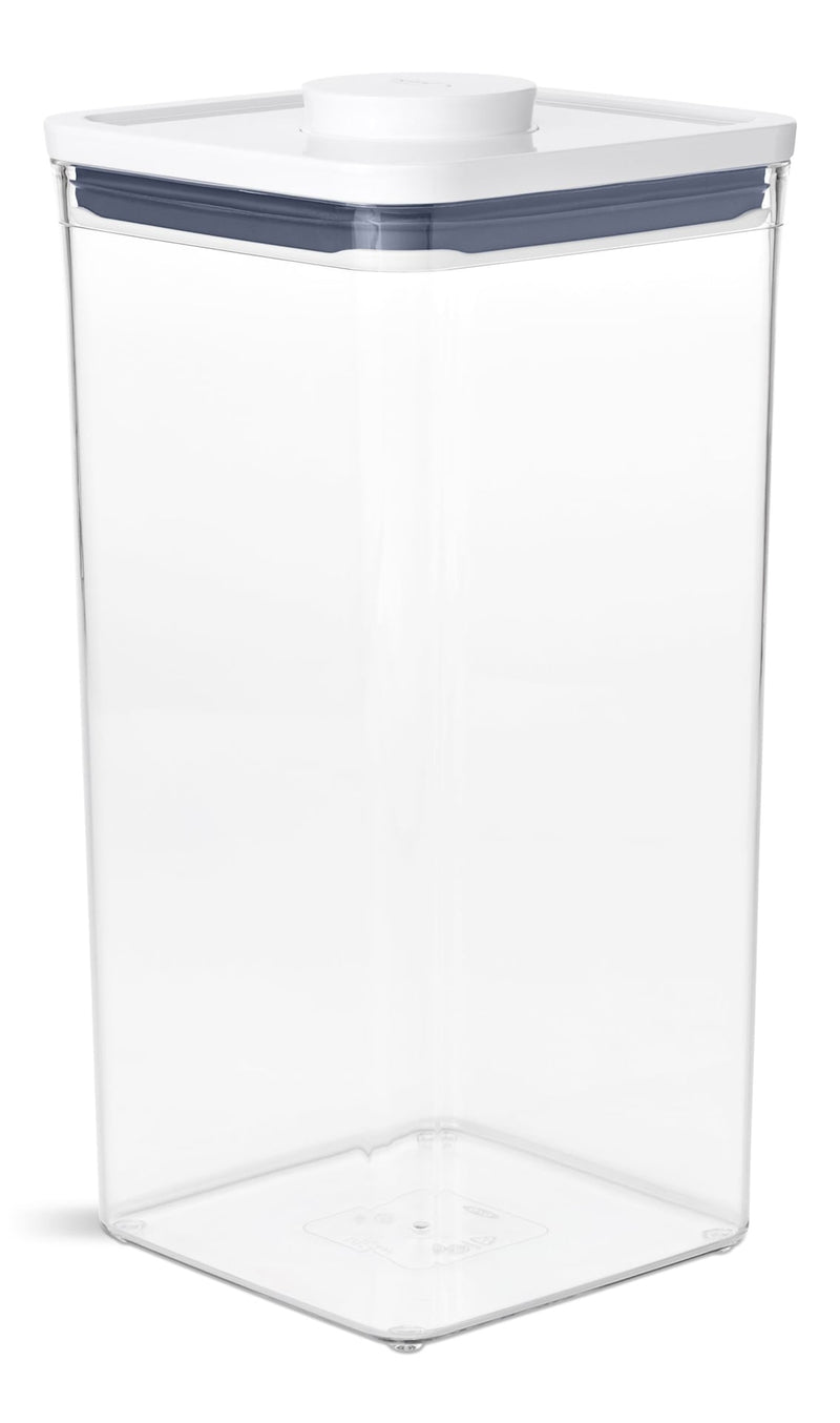 OXO Big Square Plastic Pantry Storage POP Container, 5.7-L, Tall, BPA-Free S7