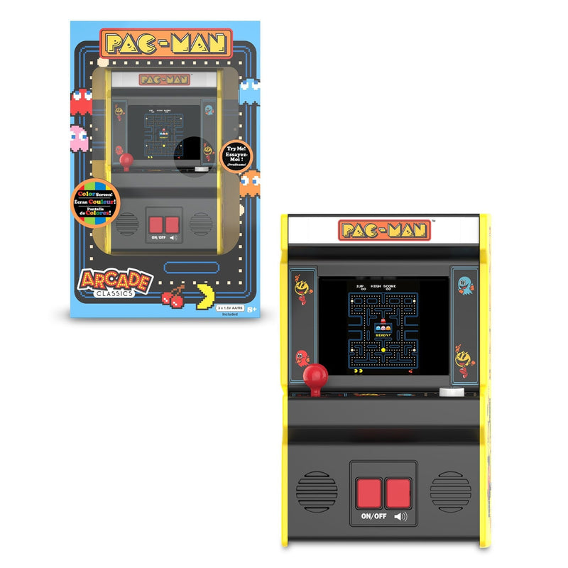 Pac-Man Mini Handheld Classic Arcade Game For Kids, Ages 8+ K7