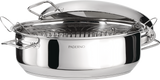 PADERNO 18/10 Stainless Steel Multi-Roaster with Removable Rack, 50.3 x 18cm