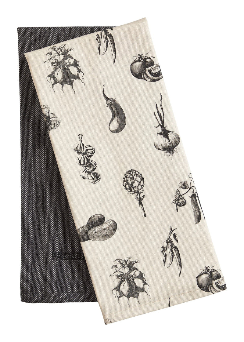 PADERNO All-Purpose Cotton Kitchen Towels, Grey, 2-pk K7
