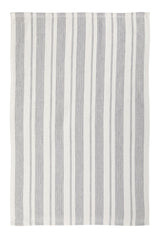 PADERNO All-Purpose Striped Cotton Terry Kitchen Towels, Grey, 2-pk