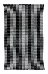 PADERNO All-Purpose Two-Tone Cotton Kitchen Towels, Black, 2-pk