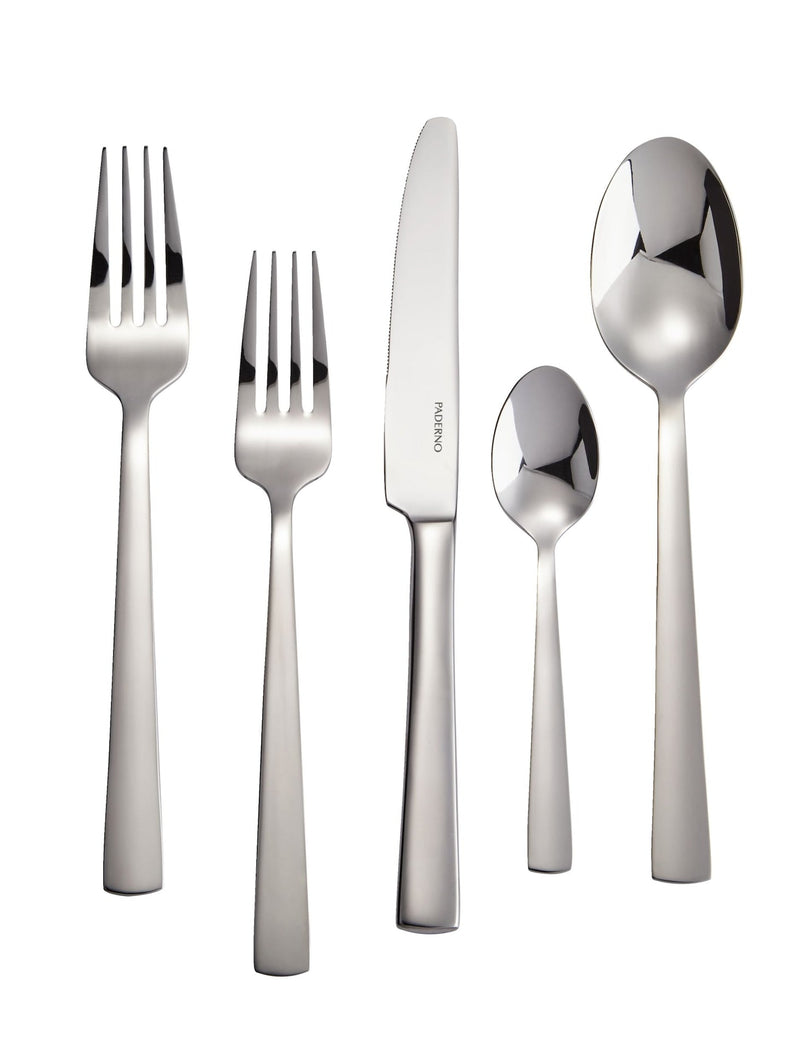 PADERNO Argentia Professional SeriesStainless Steel Flatware Set, Serves 12, 60-pc P0