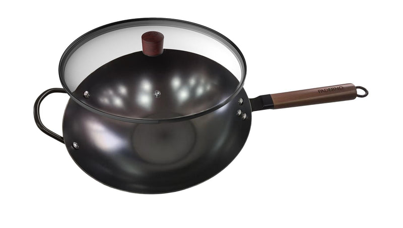 Paderno Carbon Steel Wok V2