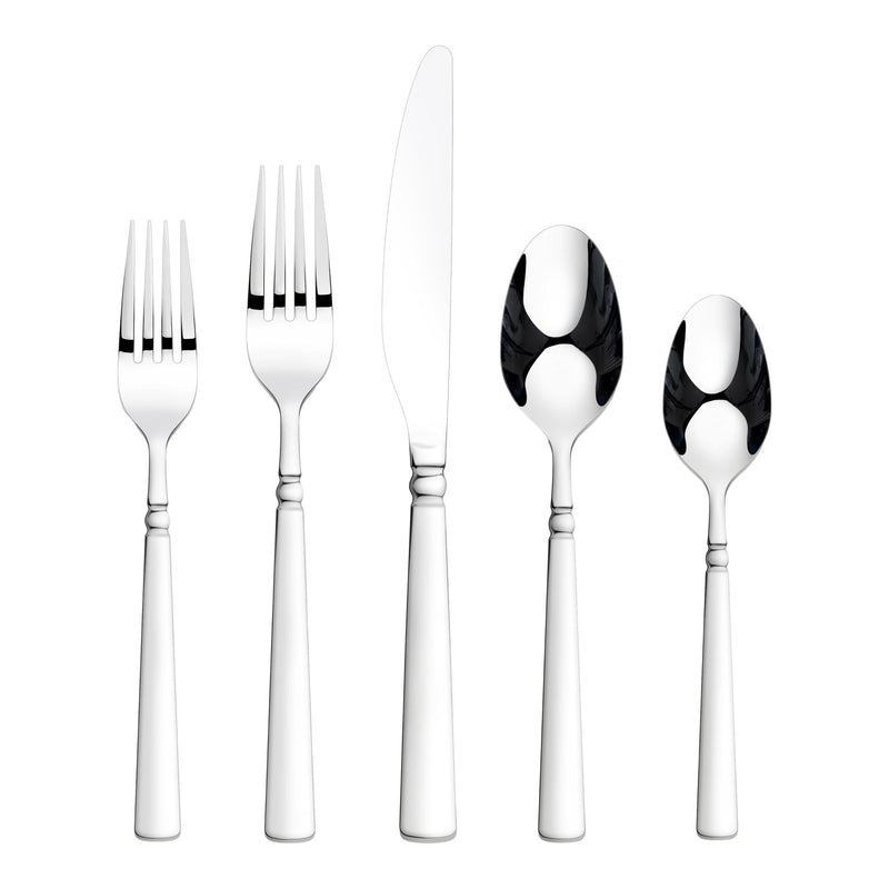 PADERNO Collar Banded Flatware Set, Serves 4, 20-pc V4