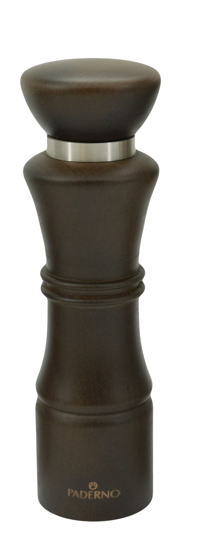 Paderno Dark Wood Salt & Pepper Grinder, Medium, Traditional, 20-cm B4