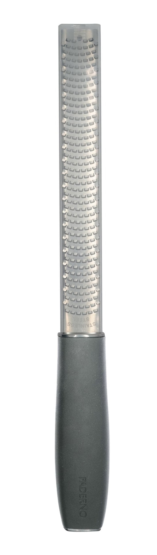 Paderno Etched Zester with Soft Grip Handle and Cover X1