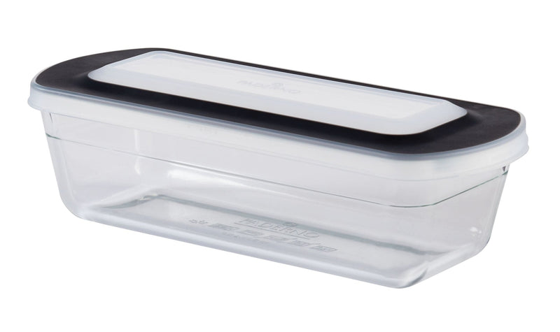 PADERNO Glass Loaf Pan with Lid, 1.5L I4