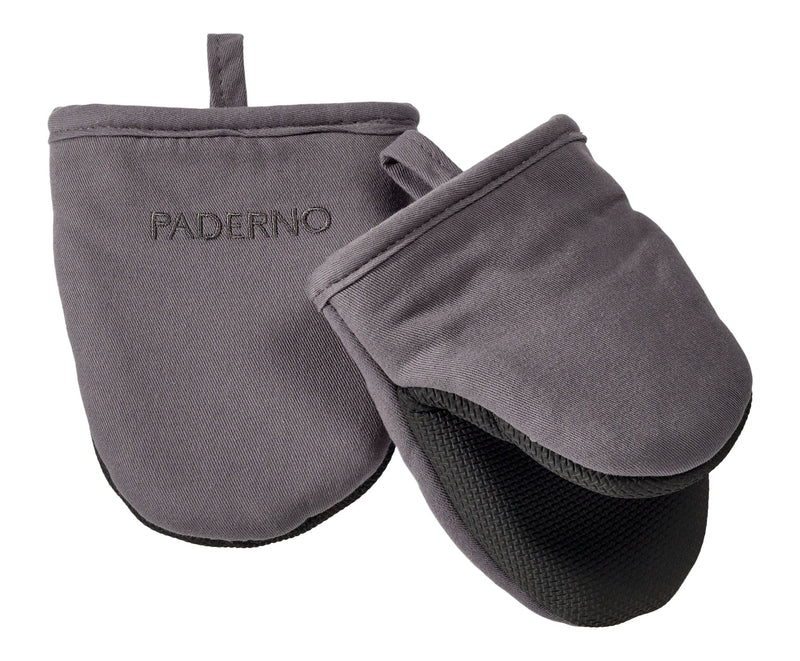 PADERNO Neoprene Palm Mini Mitts, Black, One-Size, 2-pk I6