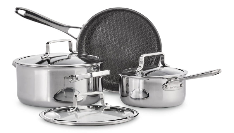 Paderno PFOA-Free Hybrid Clad Cookware Pot Set, 6-pc P5