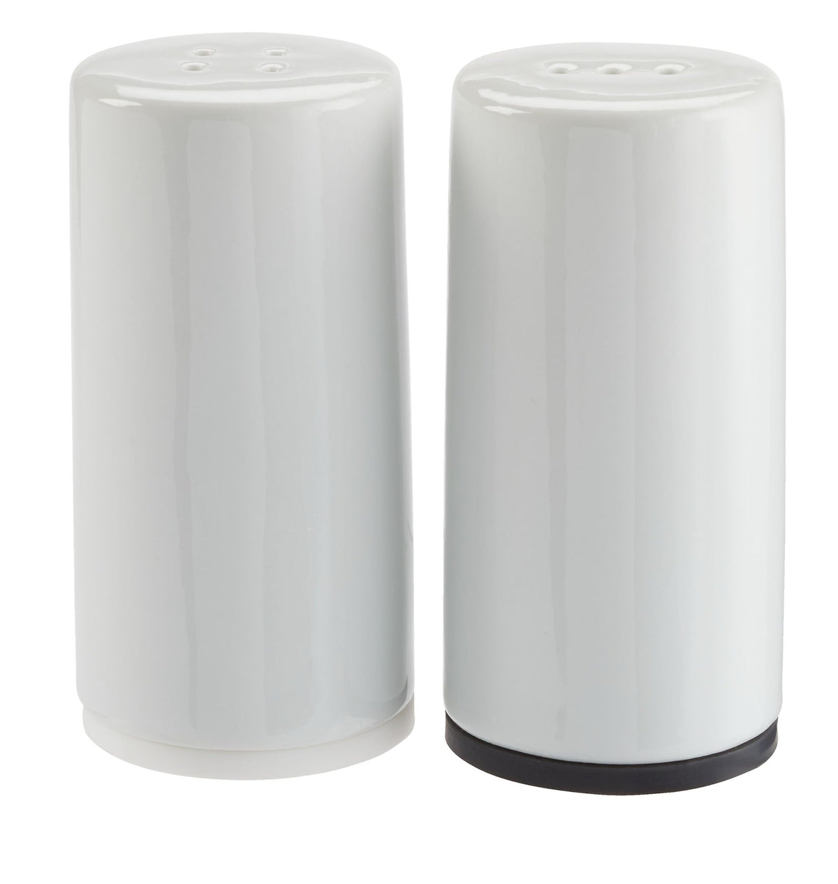 PADERNO Professional Salt & Pepper Shakers, Dishwasher-Safe, White