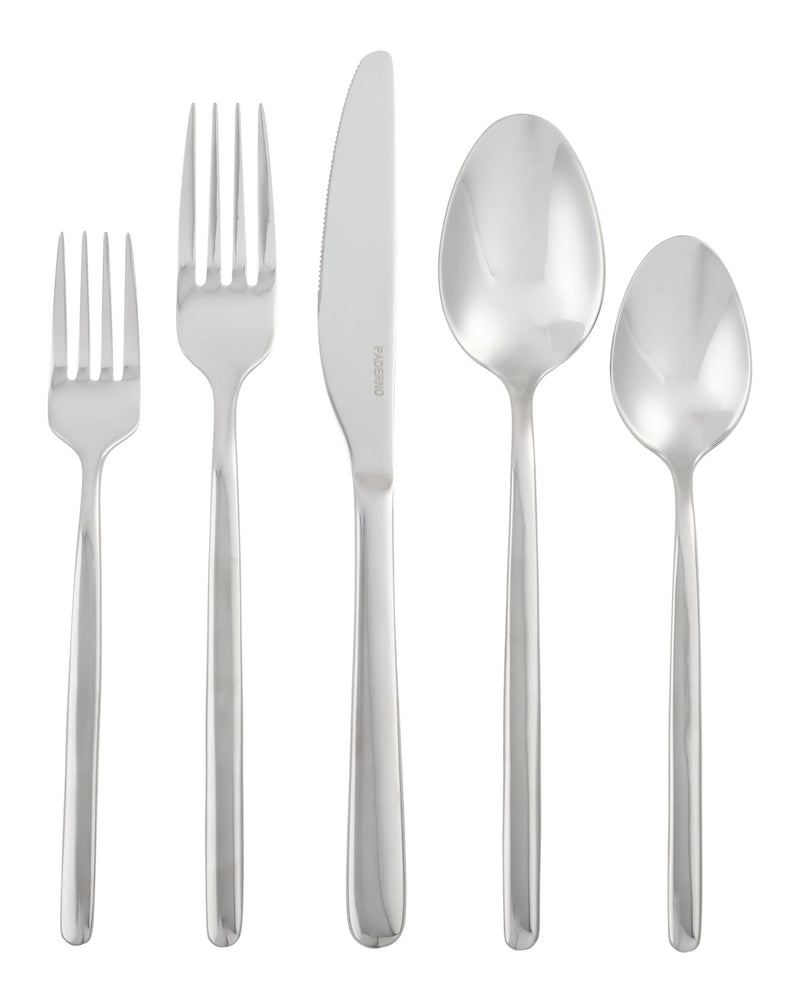 PADERNO Slim Rounded Handle Flatware Set, Serves 12, 60-pc I7