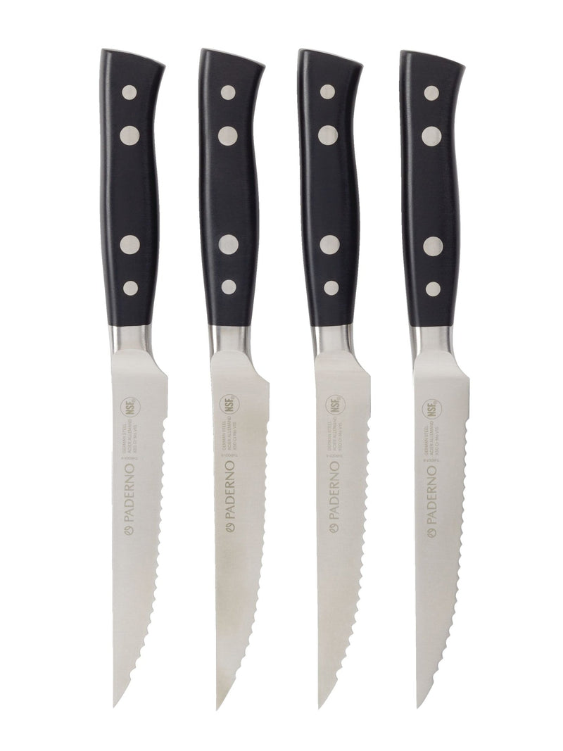PADERNO Steak Knives Set, 4-pc M3
