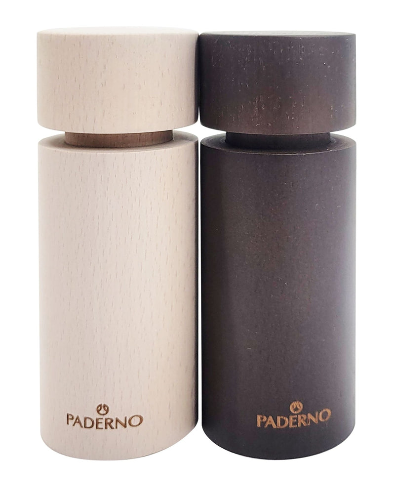 Paderno Wood Salt And Pepper Grinder Set J5