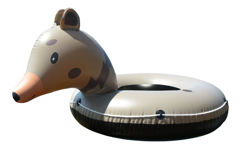 Pathfinder Inflatable Bear River/Lake Tube, 1-Person, Brown U5