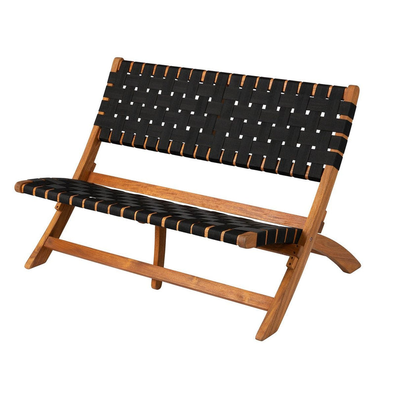 Patioflare Nylon Woven Folding Bench X1