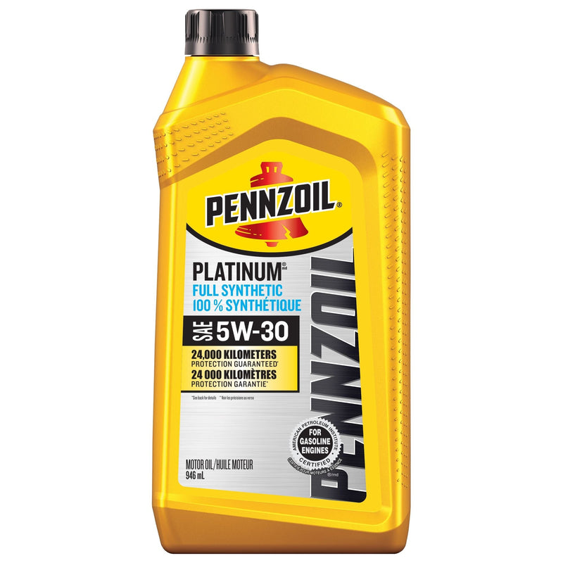 Pennzoil Platinum 5W30 Synthetic Engine/Motor Oil, 946-mL U7