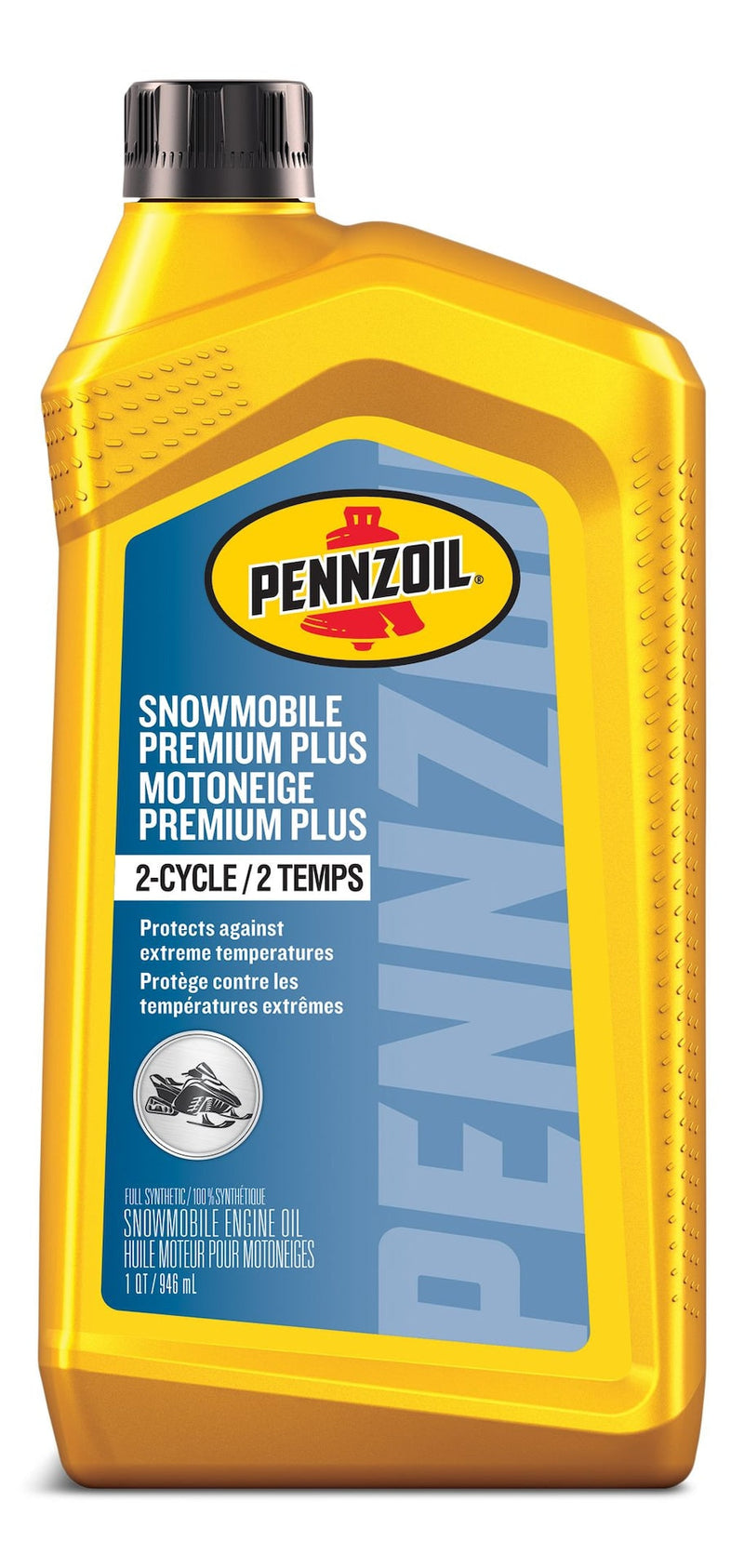 Pennzoil Snowmobile Premium Plus 2-Cycle Engine Oil, 1-L Y5