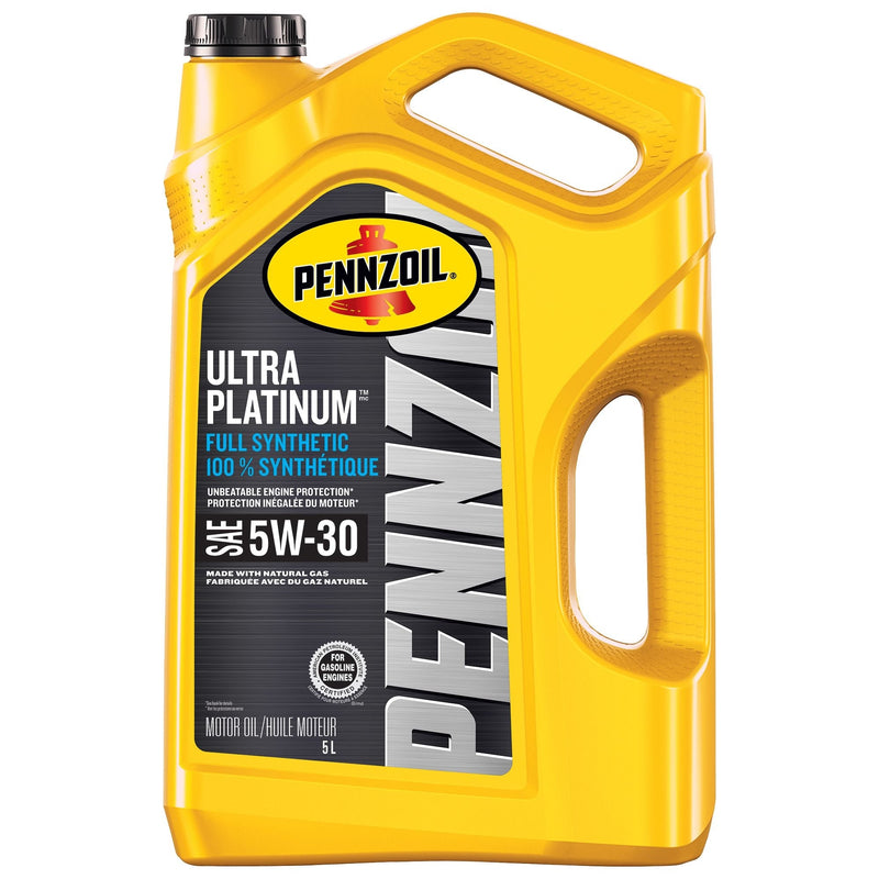 Pennzoil Ultra Platinum 5W30 Synthetic Engine/Motor Oil, 5-L V6