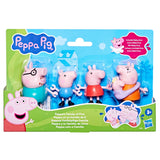 Peppa Pig & Family Figure Playset for Ages 3+, 4-pc