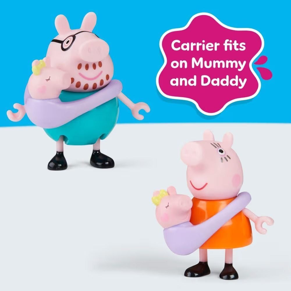 Peppa Pig & Family Figure Playset for Ages 3+, 4-pc
