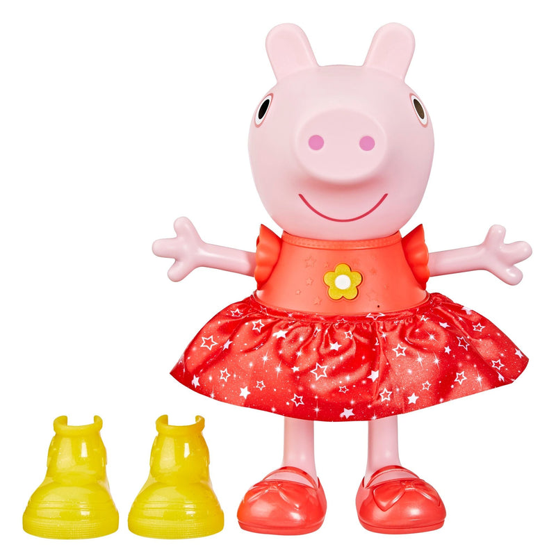 Peppa Pig Peppa’s Muddy Puddles Party Singing and Dancing Doll, English, Ages 3+ G4