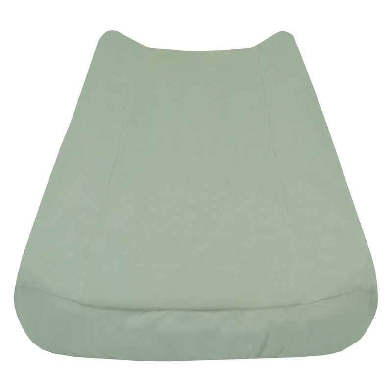 Perlimpinpin Bamboo Baby Changing Pad Cover, Moss M4