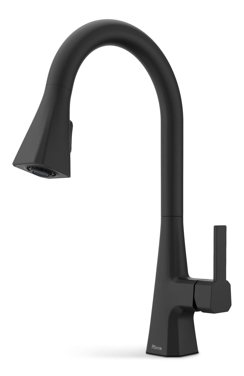 Pfister Karava Pull-Down Kitchen Faucet, Assorted Finishes V0