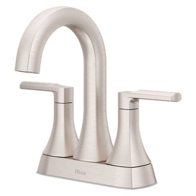 Pfister Vaneri 4-in Centreset Bath Faucet, Stainless Steel U5